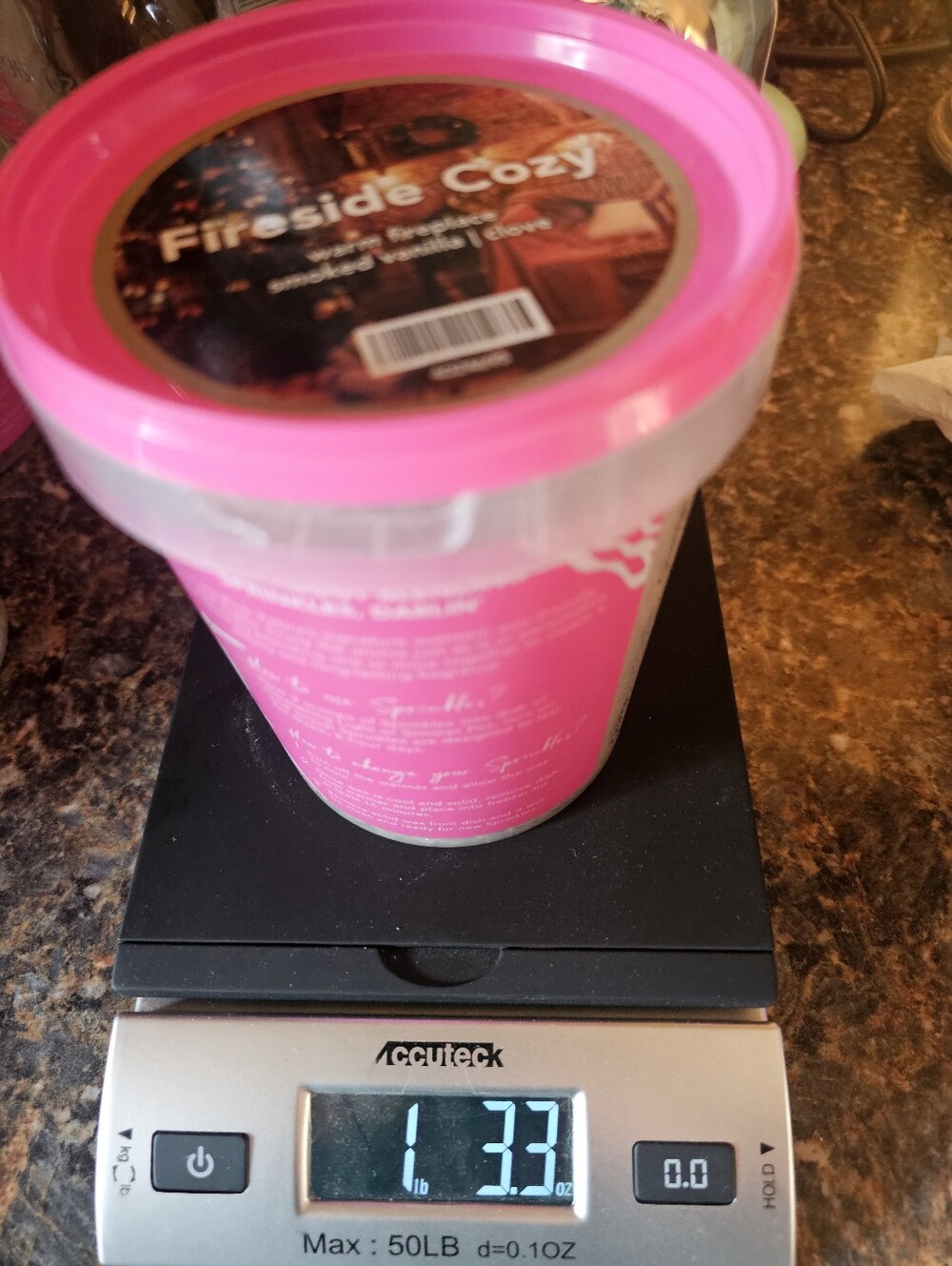 Pink Zebra Fireside Cozy Carton